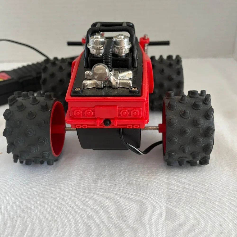Vintage Nikko Atlas 6 and Panther Turbo Racer RC Car Lot with Controllers‎ 27MHz